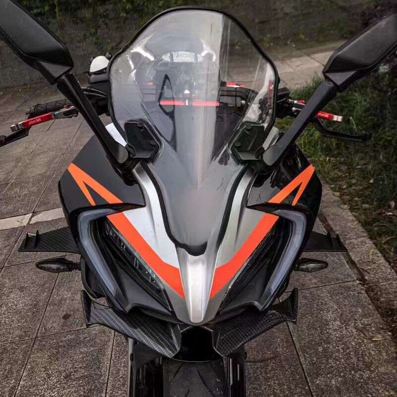 Adecuado para alerón inferior de ala fija competitiva Chunfeng 250SR, alerón lateral, accesorios de modificación de motocicleta_voghion.com