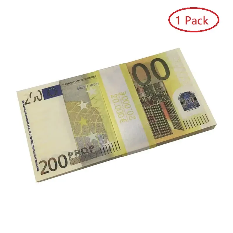 Wholesale Prop Toy Copy Money Uk Billet 10 50 100 200 500Mini Euro Banknotes 100PCS/Pack_voghion.com