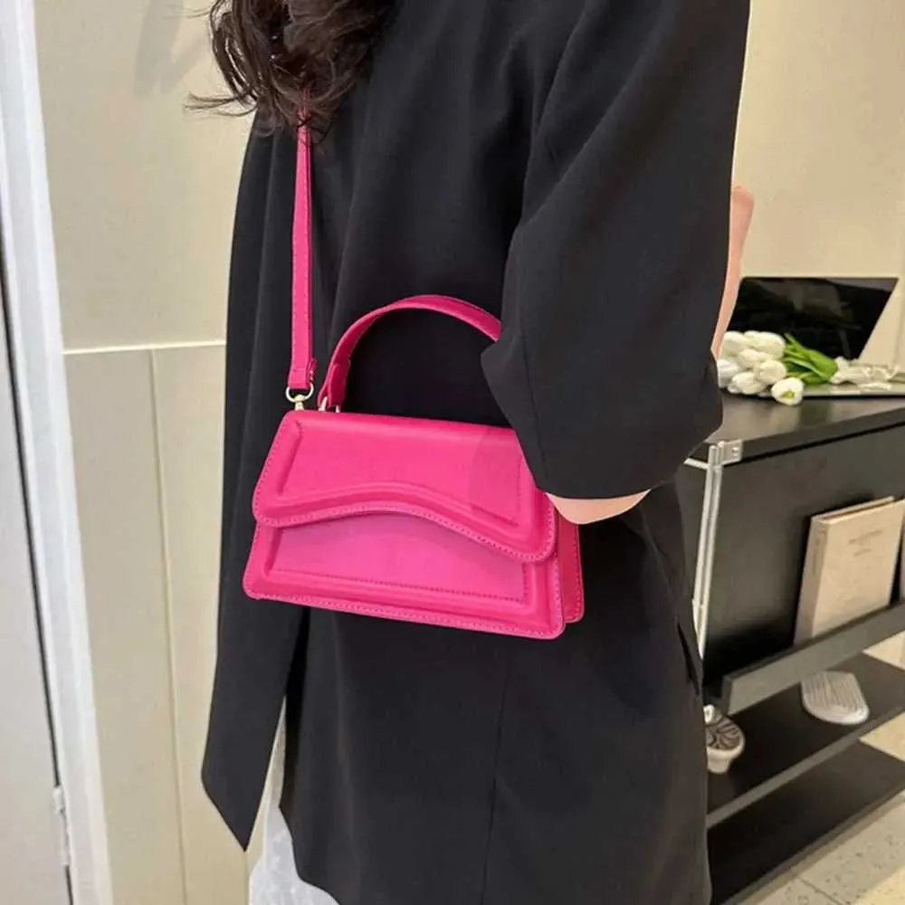 Mode PU Leder Umhängetasche Damen Einfarbig Handtaschen Freizeit Stilvolle Umhängetaschen Für Frauen Schulter Ba241108_voghion.com
