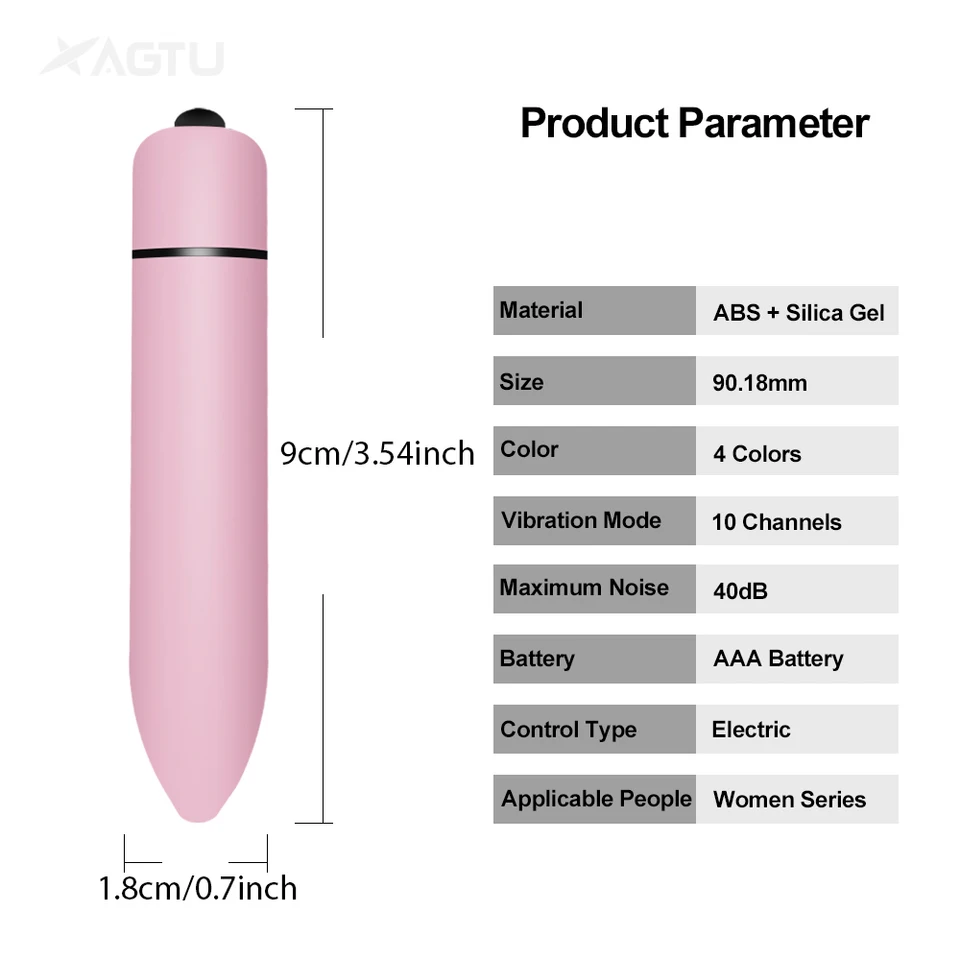 Mini Bullet Vibrator G Spot And Clitoral Stimulator For Women_voghion.com