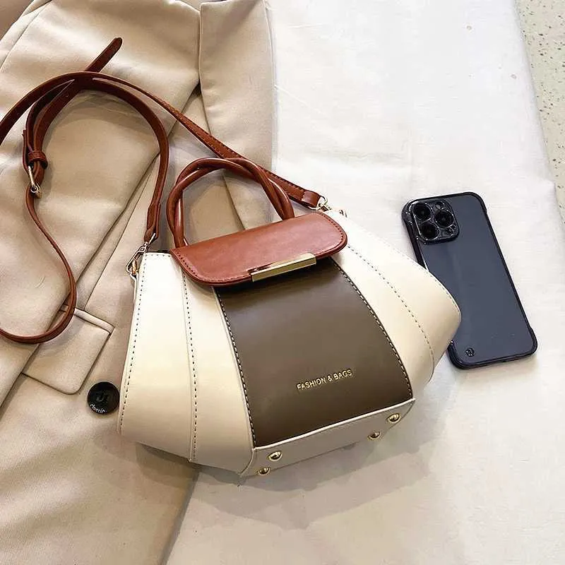 High Quality Soft Leather Handbag Women Purses Female Designer Patchwork Ladies Shoulder Crossbody Bag Sac A Main_voghion.com