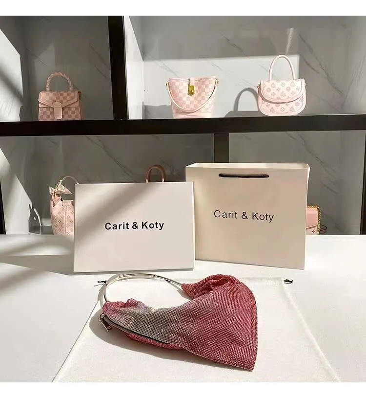 Hochwertige Glitzer Glänzend Rhie Dia Damen Handtasche Abend Hochzeit Party Clutch Handtasche Schulter Unterarm Tasche_voghion.com