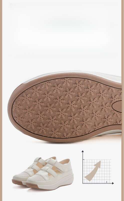 Sandali da mamma, da donna, con suola morbida e perforata, antiscivolo, per mezza età e anziani_voghion.com