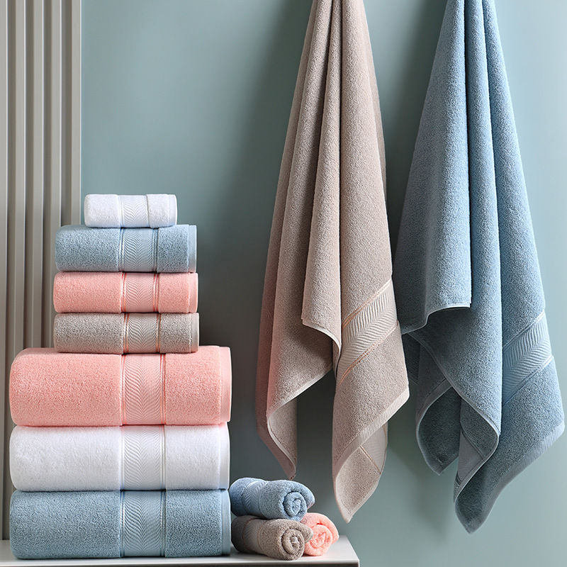 Hotel Beauty Salon Bath Square Towel, Pure White, Thickened Absorbent Cotton, 32pcs Gift Towels_voghion.com