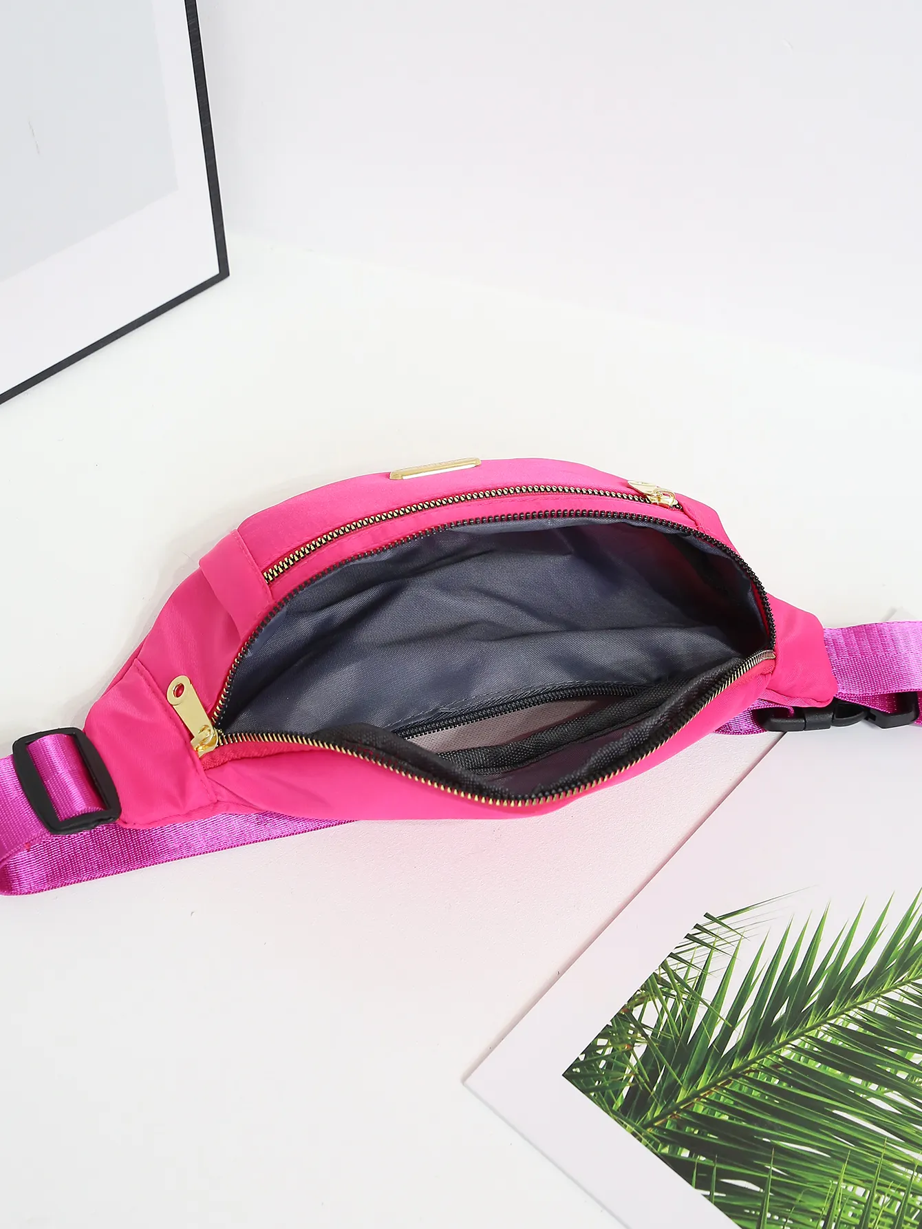 Marsupio piccolo a tracolla per donna, con tracolla regolabile, alla moda, per sport, allenamento, viaggi_voghion.com