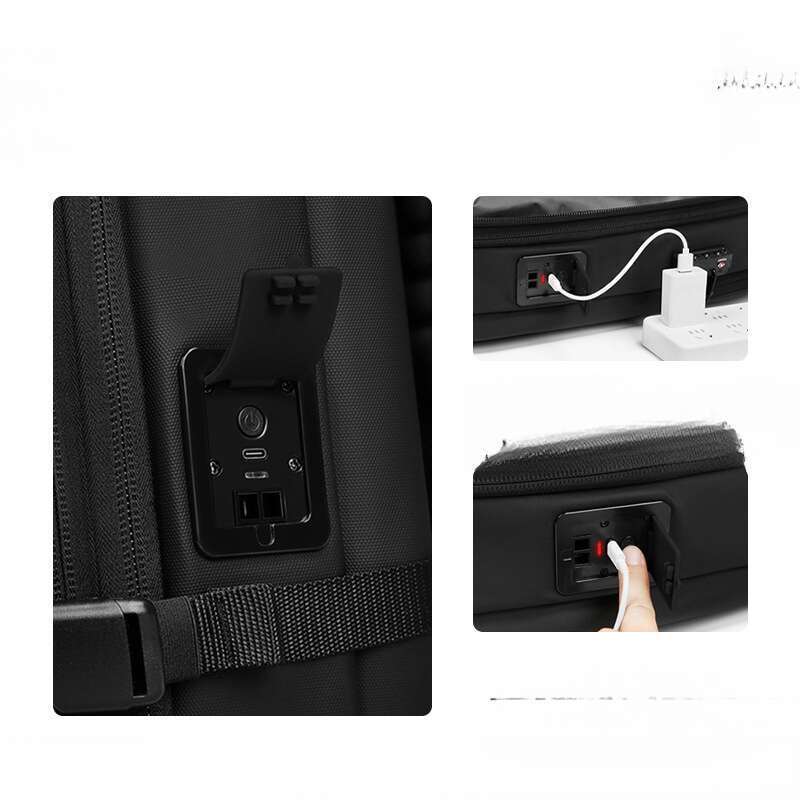 Zaino a compressione sottovuoto One-touch, borsa per computer casual da lavoro,_voghion.com