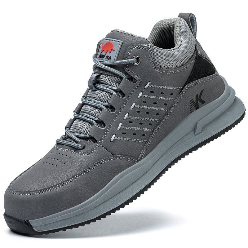 Breathable safety anti-slip wear-ristant steel baotong work men's anti-smashing and anti-piercing labor protection_voghion.com