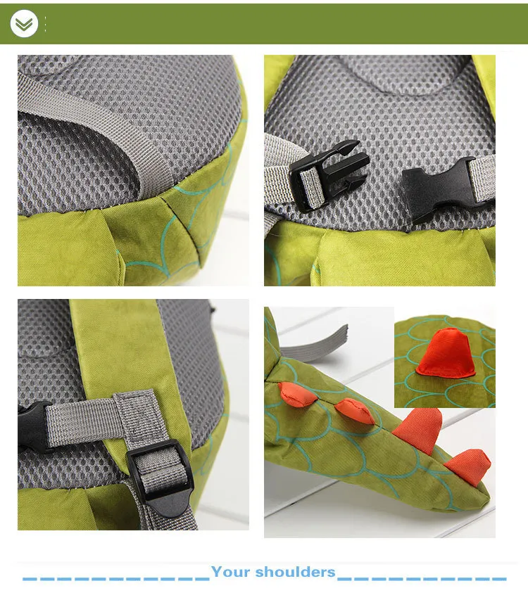 Sacs à dos enfants sac à dos aminals sacs d'école maternelle pour 1 4 ans dinosaure Anti perte sac à dos enfants 221129_voghion.com