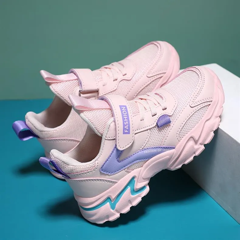 Full White Kid Sneakers Sport for Boys Fashion Toddler Comfortable Littlesprouts Basketball Walking Outdoor Running_desvips.com