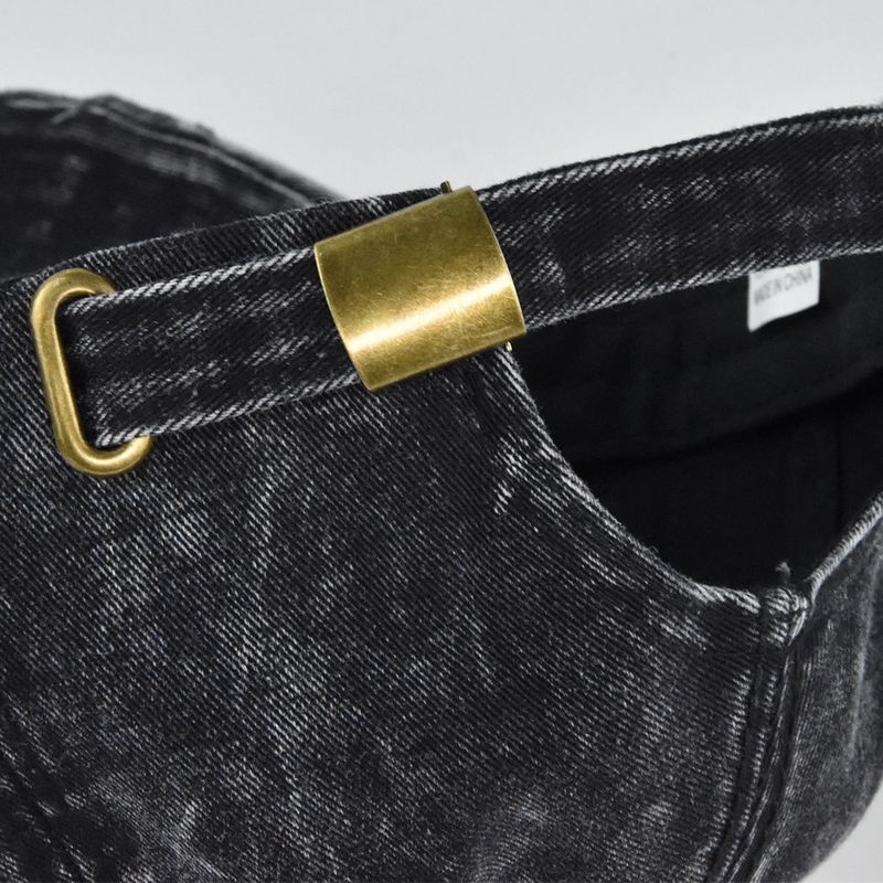 Unisex scrubbaseball retro enkla utomhussportkepsar med böjda takfoten för att täcka solen._voghion.com