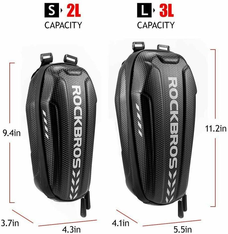 ROCKBROS Geantă frontală pentru ghidon, trotinetă electrică, rezistentă la apă_voghion.com