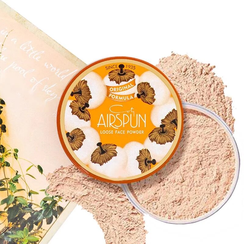 Neu Coty Airpun Face mit Ölkontrolle und Make-up-Fixierung 65g Loses Puder_voghion.com