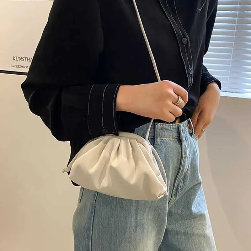 Sac à bandoulière en cuir PU jaune et bleu pour femme, sacoche simple et polyvalente pour soirée_voghion.com