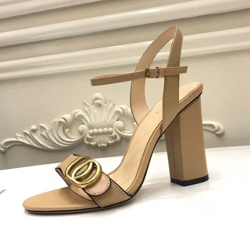 Sandale de vară pentru femei, cu toc înalt, cu vârful deschis, cu toc gros, din piele, de designer, mărime mare, la modă, sexy, elegantă, pentru ocazie_voghion.com