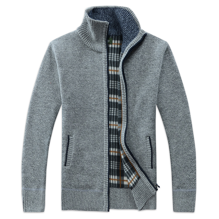 2023 Strickjacke Oberbekleidung für Männer Herbst trendige dünne Pulloverjacke Herrenpulloverjacke_voghion.com
