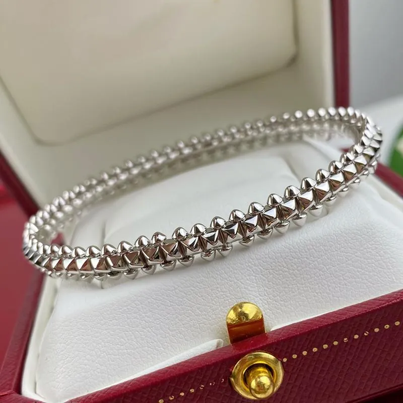 Link, Chain Selling European Women's Jewelry Rivet Rose Gold Bracelet Fashion Party_voghion.com