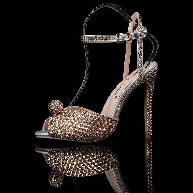Dress 2023 Sandals Fashion Quality Wedding Shoes Womens New Pearl Studs Open Toe High Heels H240621 16_voghion.com