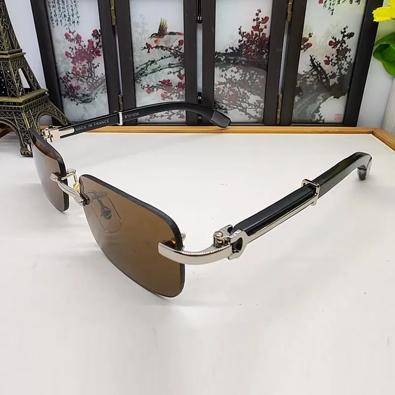 Luxurious Designer Sunglasses for Woman Polarized Mens Sport Fashion Polygon Unique Sunglass Party Travel Beach Wood_voghion.com