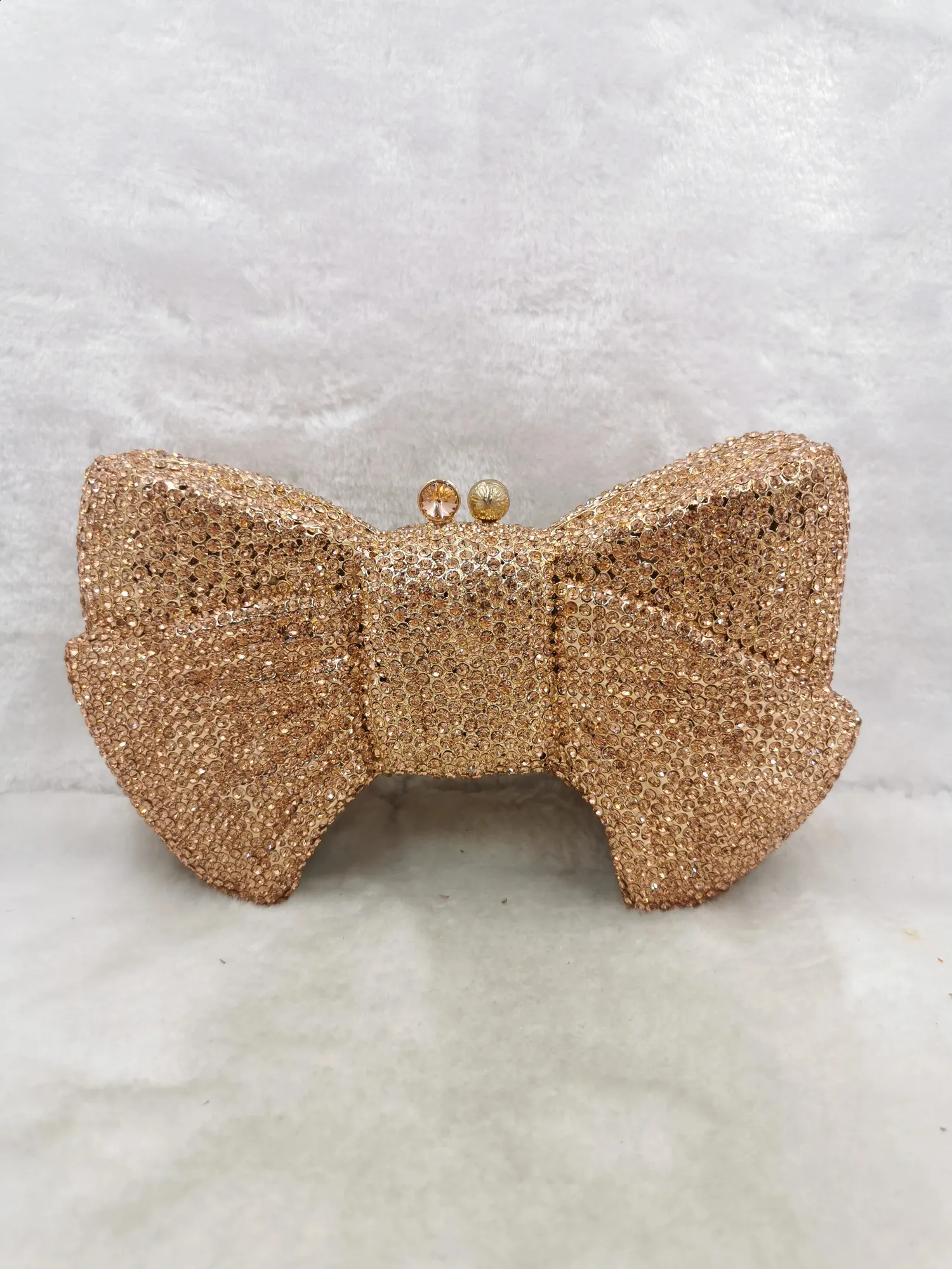 xiyuan Donna Oro Nero Cristallo Sera Borsetta Borsa a Mano Nuziale Dia Pochette Minaudiere Borsa da Festa di Nozze 240726_voghion.com