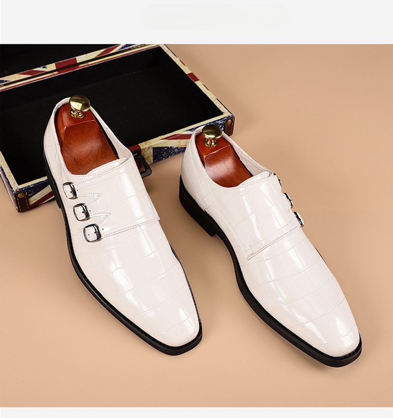 Ανδρικά επαγγελματικά casual φόρεμα Oxfords επίσημα παπούτσια με κορδόνια για γραφείο, πάρτι και καθημερινά ρούχα_voghion.com