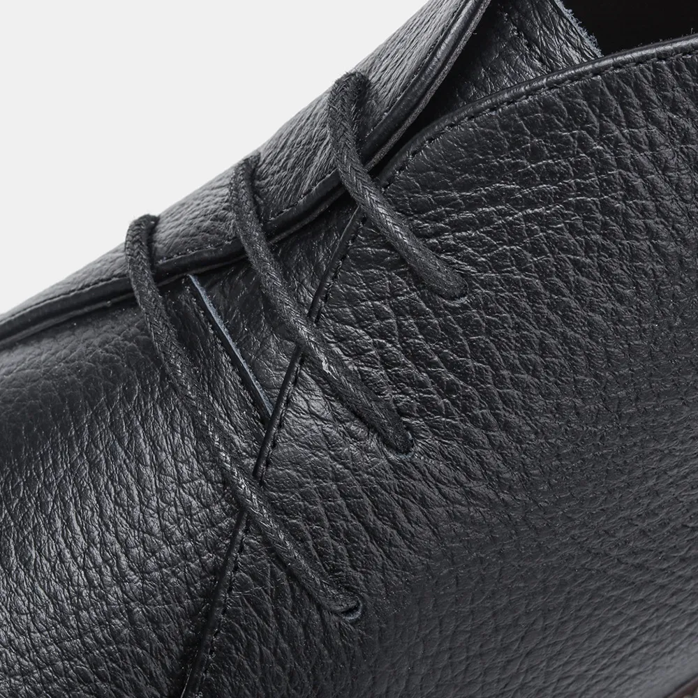 Bottines en cuir véritable pour hommes, bottines de marque de qualité pour hommes_voghion.com