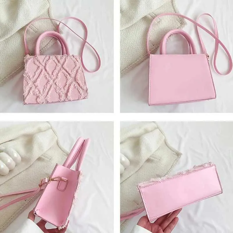 Muoti Naisten Farkkushortsit Messenger - Uusi Trendinen Kesäkäsilaukut Naisten Yksiolkapää Laukku Crossbody Laukut NainenC241216_voghion.com