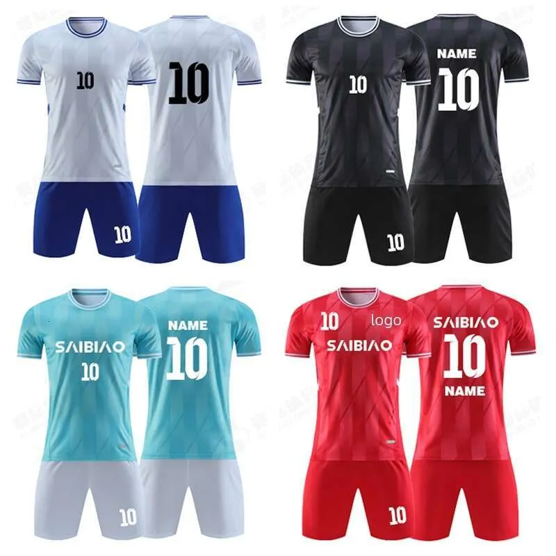 Customize New Jerseys Adults Kids Football Uniforms Shirts Team Futsal Sportswear Kit Training Tracksuit Child Sports_voghion.com