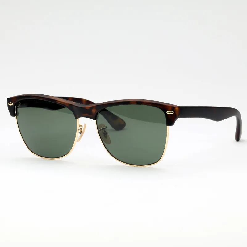 Oversized Sunglasses With Nylon Frame And Real Glass Lenses_voghion.com