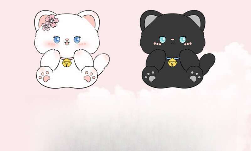 Housse de volant de voiture mignonne et mignonne, adaptée à toutes les saisons, design en maille, housse de poignée de voiture avec petit chat_voghion.com