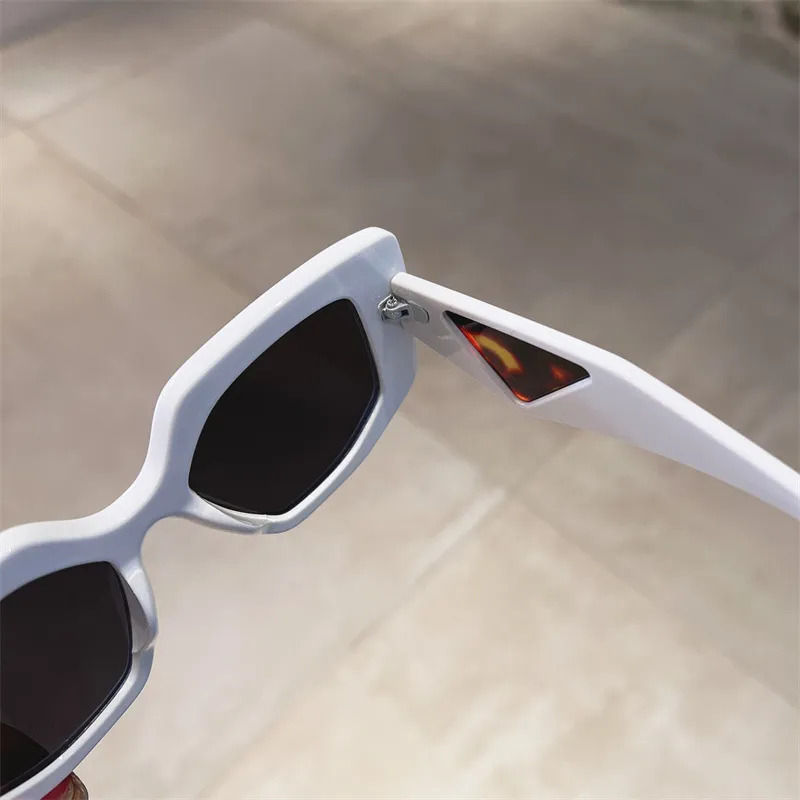Designer Men's Oversized Sunglasses Irregular Square Gradient_voghion.com