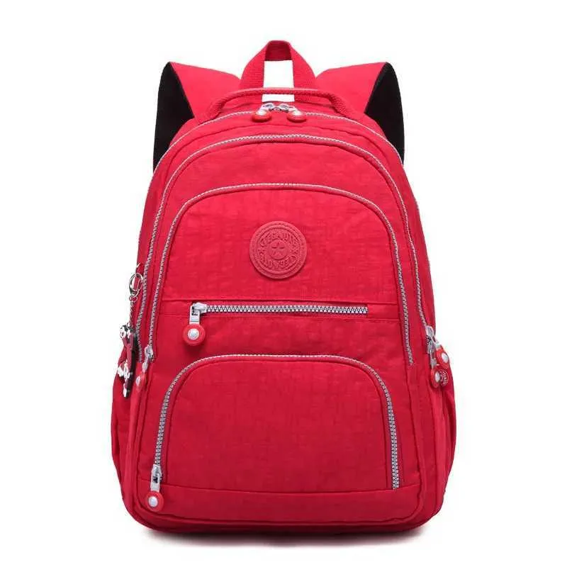 Mode skolryggsäck Student för tonårsflicka Pojke 2023 Reseryggsäckar Väska Dam Nylon Vattentät Laptopväska_voghion.com