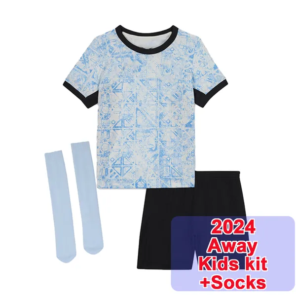 2024 PORTOGALLO PEPE DIOGO COSTA Kit Tuta da bambino Maglie da calcio Squadra nazionale DANILO ANTONIO S. N.MENDES B.FERNANDES Home_voghion.com