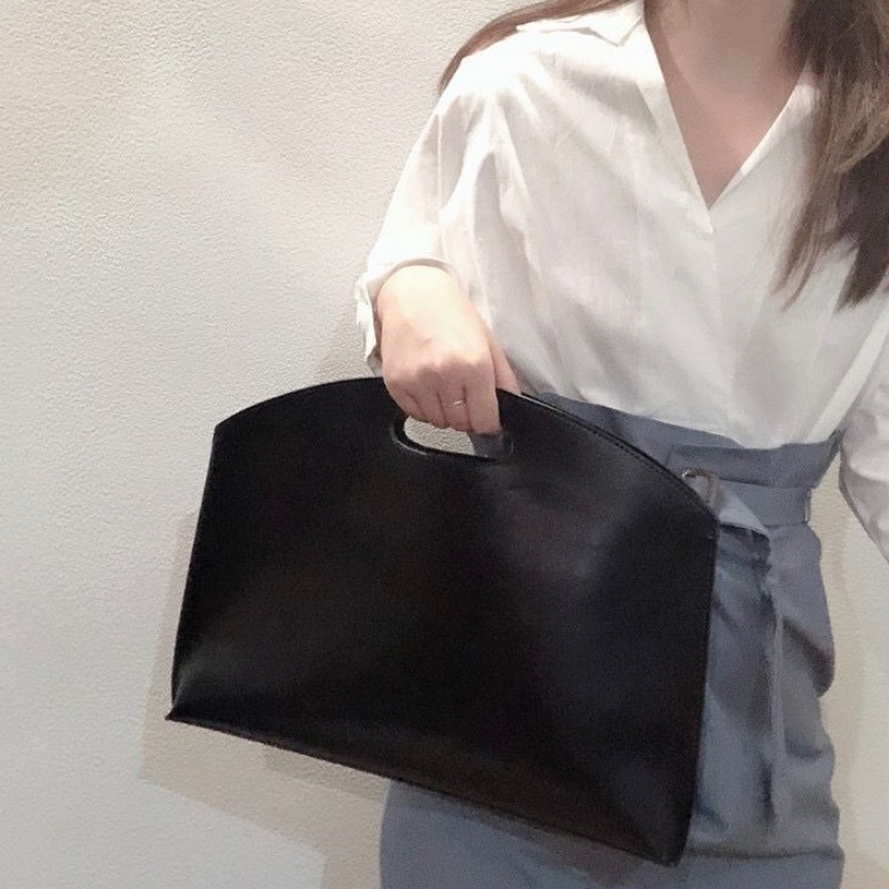 Grouss Kapazitéit Lieder Täsch mat Top Griff fir Fraen Héichqualitativ Casual Tote Designer Handtasche Einfach Fraen Y2k Taschen Bolso_voghion.com