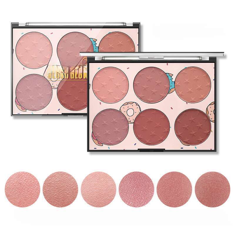 Fondotinta multicolore Blush Natural Red Palette illuminante per donna_voghion.com