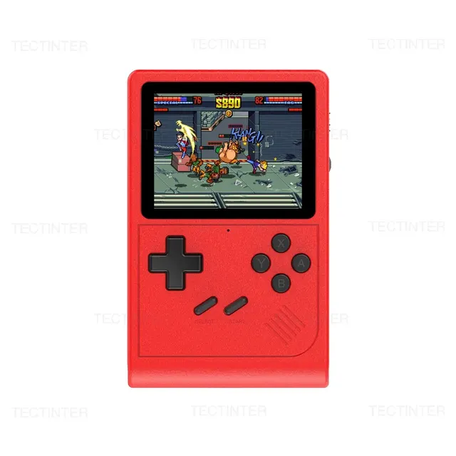 GB300 3.0 Inch Scherm Handheld Speler Video Console Ingebouwde 6000 Game Voor SF/SFC/GB/GBA Ondersteuning AV-uitgang_voghion.com