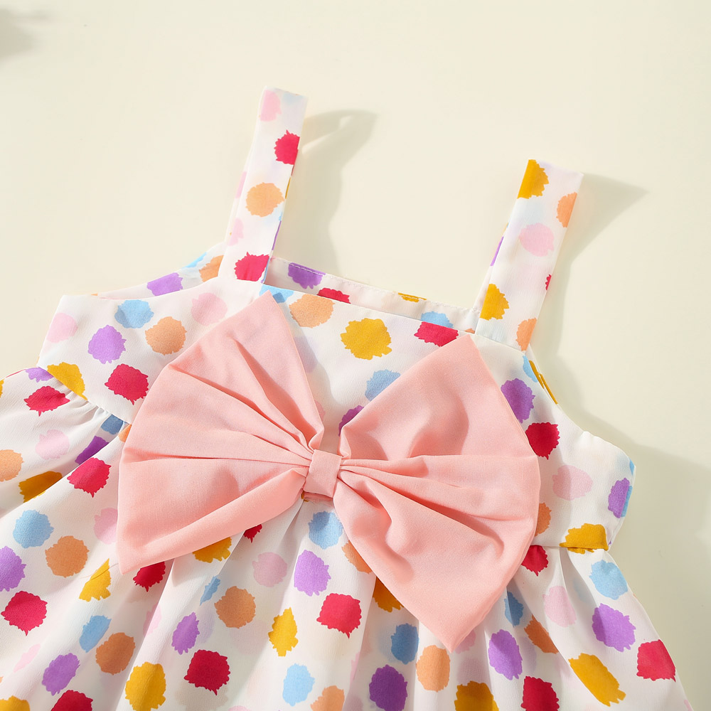 Baby Mädchen Sommer Kleidung Set Koreanischen Stil Hosenträger Top Mit Schleife + Shorts Trendy Kinder Kleidung_voghion.com