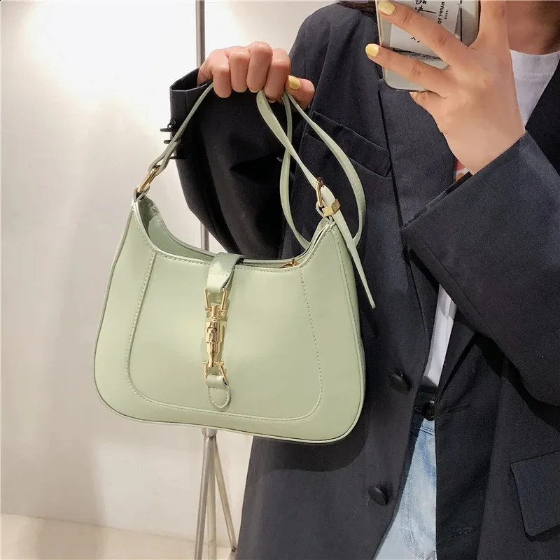Hochwertige Geldbörsen und Handtaschen aus Leder, Schulter- und Umhängetaschen für Damen, modische Unterarmtasche, Sac A Main 240816_voghion.com