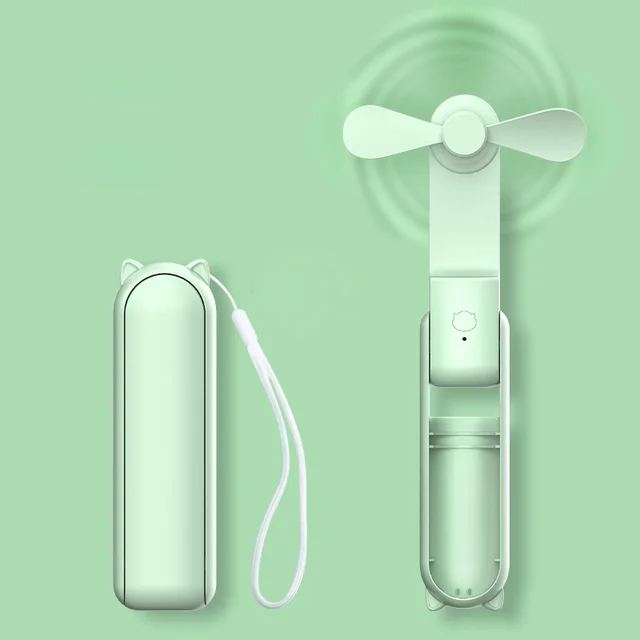 Handheld Mini Fan Portable Rechargeable Personal Fan With Turbo Wind_voghion.com