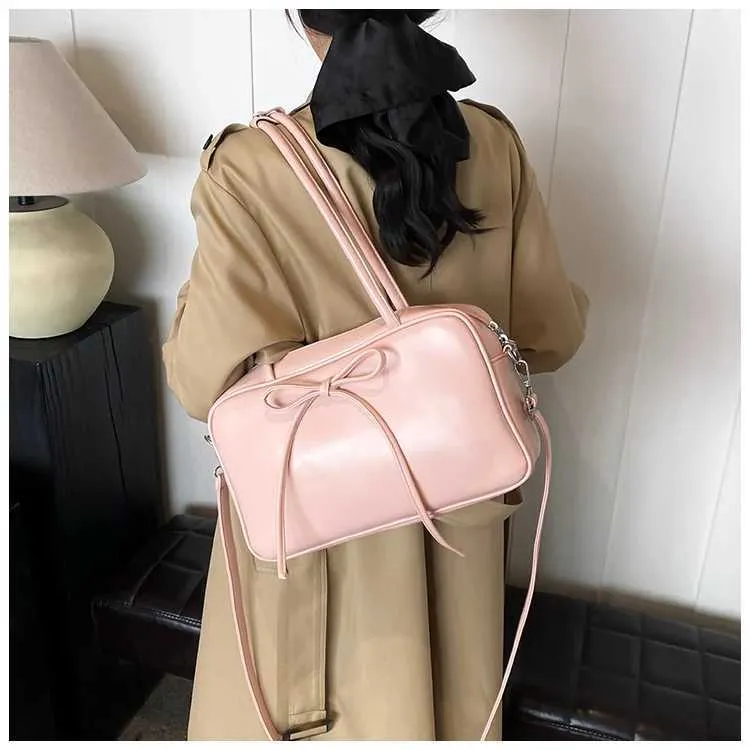Women's Leather Shoulder Bag Large Capacity Casual Handbag_voghion.com