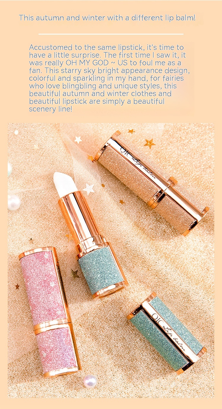 QIC Star Wax Transparent Repair Balsamo labbra idratante per il trucco da donna Rossetto incolore_voghion.com