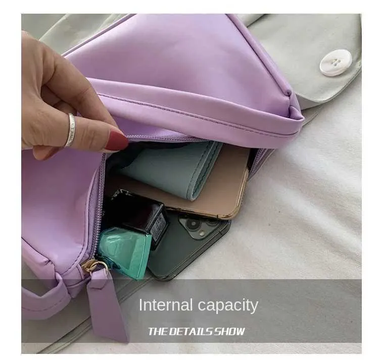 Retro Soft Pu Leather Shoulder Bag Casual Solid Colour Handbag_voghion.com