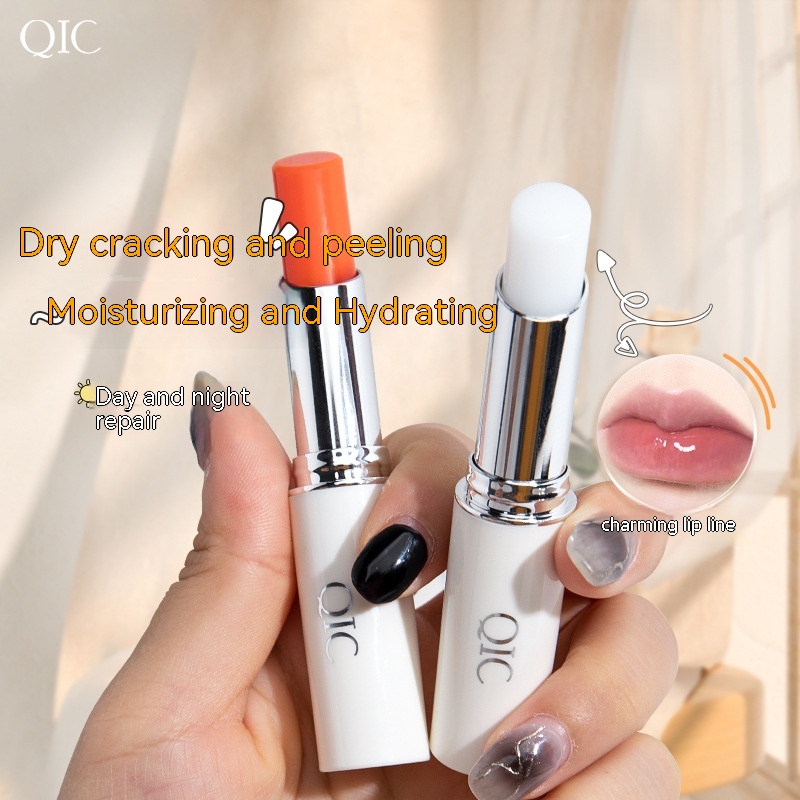 Qic Karotten Lippenstift Feuchtigkeitsspendender Lippenbalsam_voghion.com