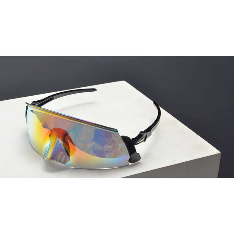 Large Frame Personalized Colorful Cycling For Men And Women Y2K Sports One-piece Anti UV Sunglasses Trendy_voghion.com
