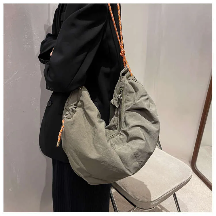 Borsa a tracolla casual da donna grande capacità_voghion.com