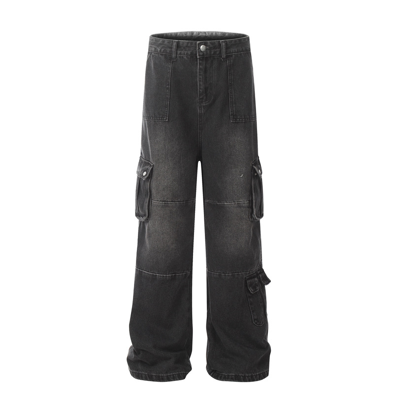 Men’s Clothing Same Style Trendy Brand Japanese Autumn All-match Casual Loose Straight Pants