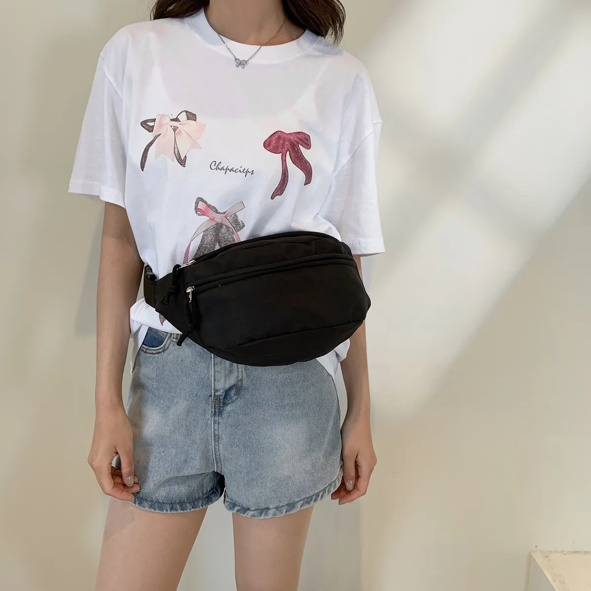 Marsupio da donna, marsupio da petto, marsupio da donna, con cinturino regolabile, per viaggi, sport e corsa, marsupio_voghion.com