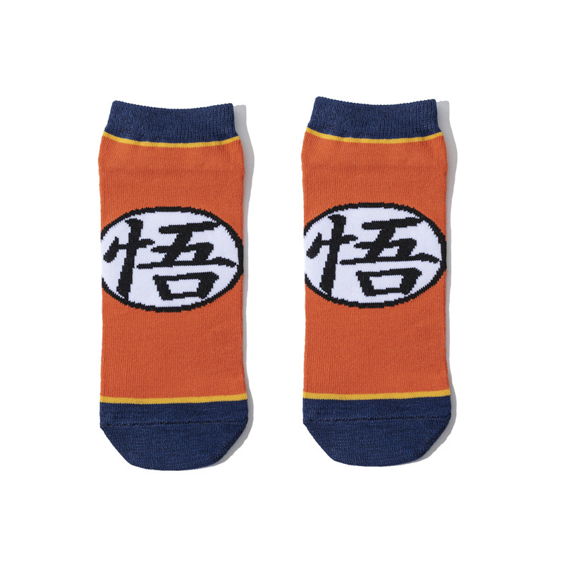 2025d Unisex Spring Autumn Summer Cartoon Anime Cotton Comic Boat Personality Animation Short Tube Socks_voghion.com