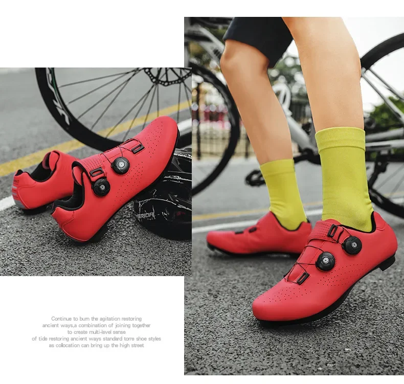 Chaussures de cyclisme pour vélo de route et vtt unisex_voghion.com