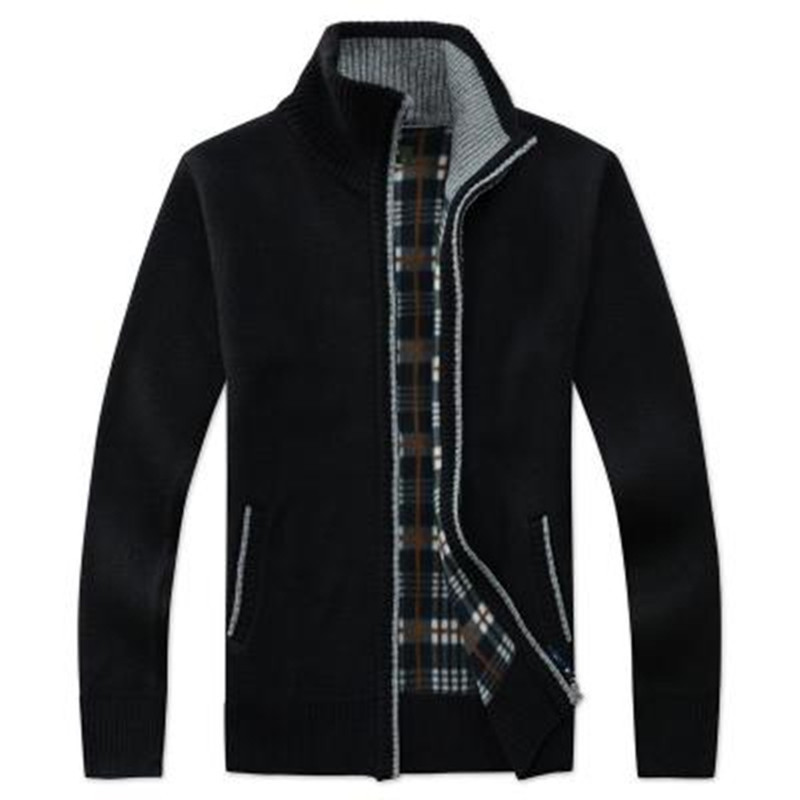2023 Strickjacke Oberbekleidung für Männer Herbst trendige dünne Pulloverjacke Herrenpulloverjacke_voghion.com