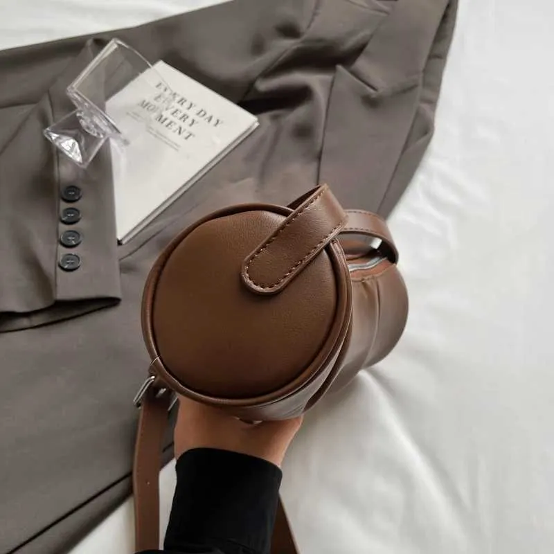 Sac de créateur LEFTSIDE mini sac bandoulière en cuir PU 2024 sac seau à la mode pour femme sac à main vintage et portefeuille_voghion.com
